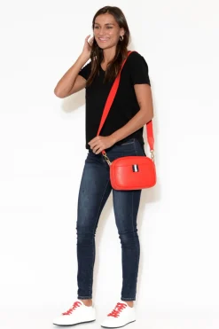 Sleeved Tops<Lou Lou Veronica Black Bamboo Tee