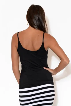 Sleeveless Tops<Betty Basics Veronica Black Reversible Cami
