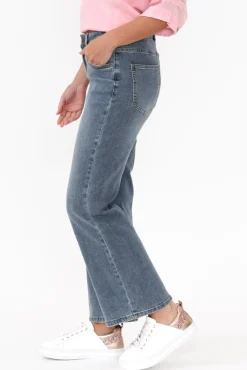 Jeans<Threadz Vicki Blue Denim Jean