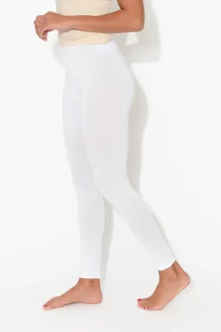 Leggings<Tani White Micro Modal 7/8 Legging