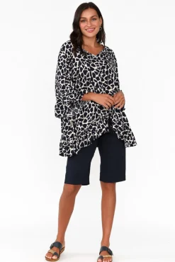 Shorts<Threadz Wilson Navy Cotton Short