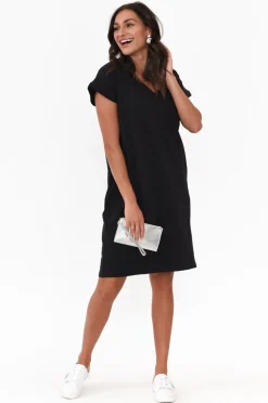 Above Knee Dresses<Betty Basics Zena Black T-Shirt Dress
