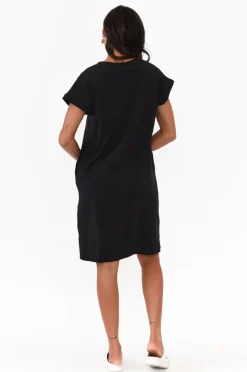 Above Knee Dresses<Betty Basics Zena Black T-Shirt Dress