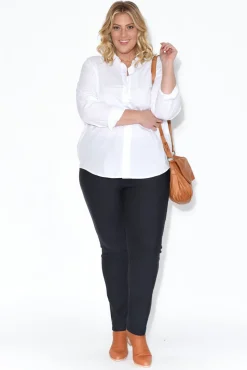 Pants<Slate the Label Zenni Navy Stretch Ponte Pant