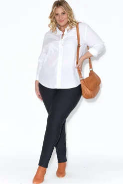 Pants<Slate the Label Zenni Navy Stretch Ponte Pant